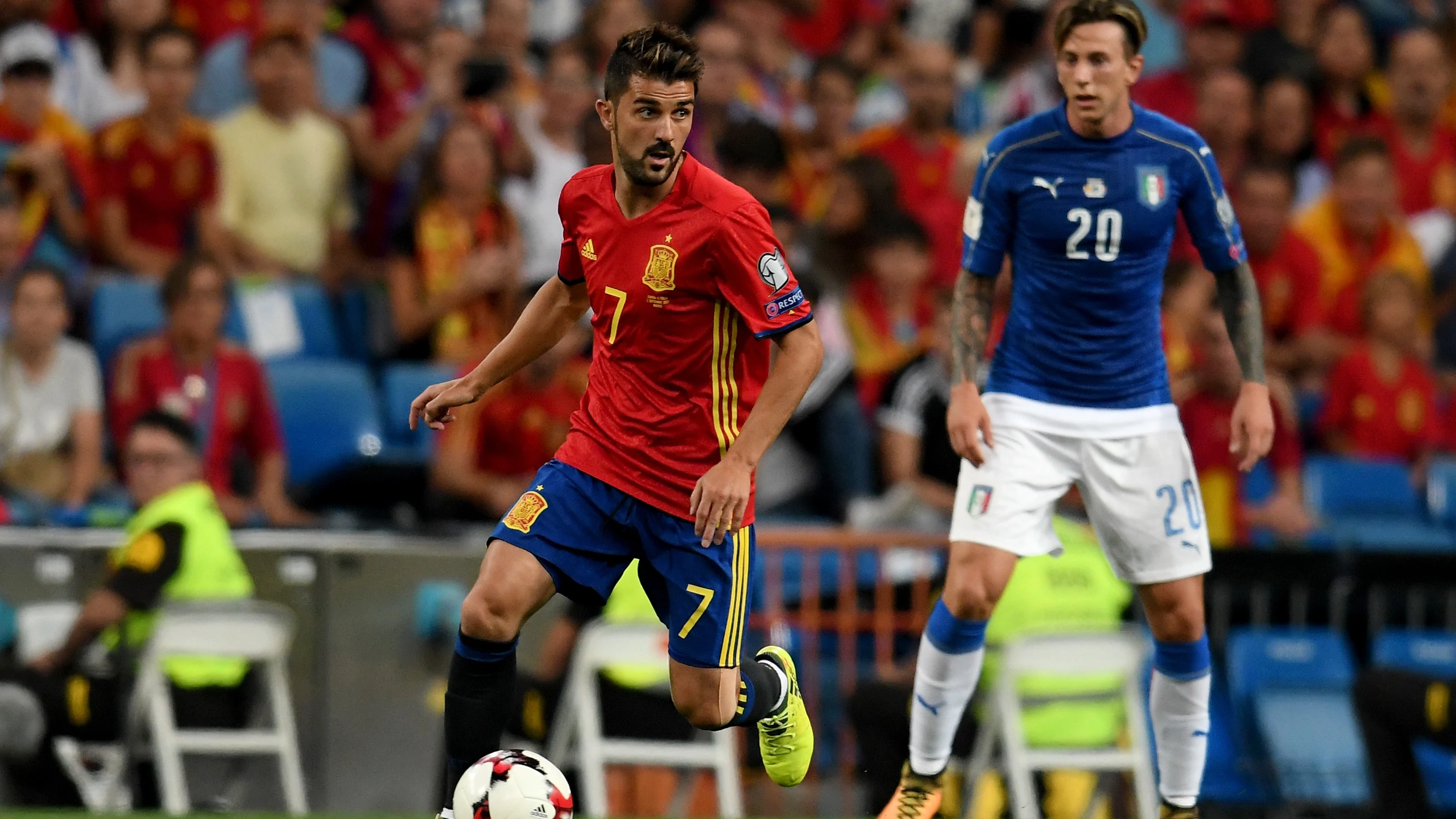 David Villa con la selección David Villa con la selección