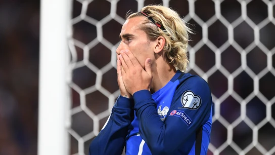 Griezmann lamenta una ocasión fallada con Francia Griezmann lamenta una ocasión fallada con Francia