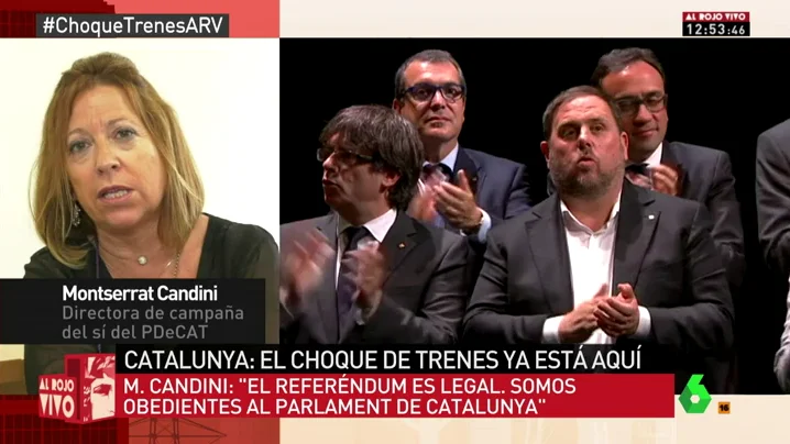Montserrat Candini (PDeCAT): "El referéndum del 1-O es absolutamente legal"