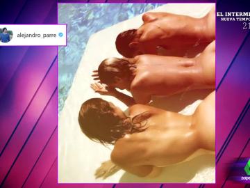 Chenoa, Geno y Nuria Fergó calientan las redes sociales con una foto desnudas en la piscina Chenoa, Geno y Nuria Fergó calientan las redes sociales con una foto desnudas en la piscina