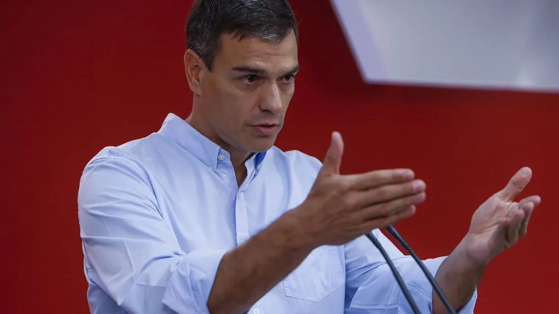 Pedro Sánchez ante los medios