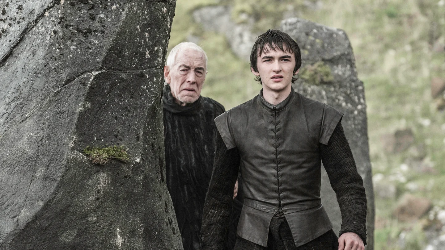 Bran Stark y el Cuervo de Tres Ojos, en Juego de Tronos Bran Stark y el Cuervo de Tres Ojos, en Juego de Tronos