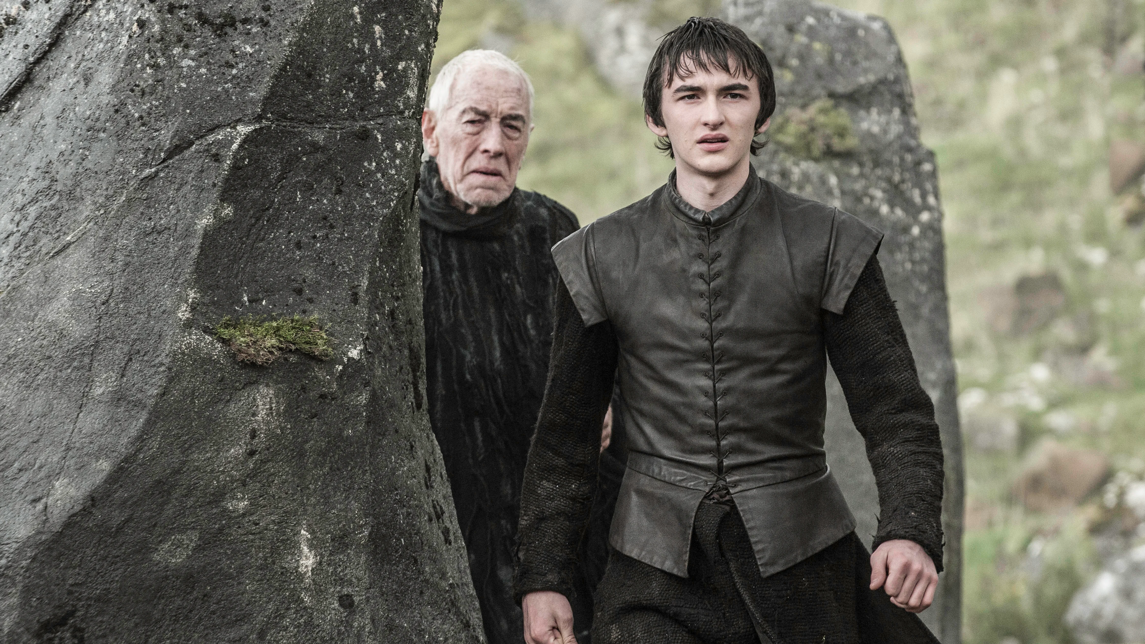 Bran Stark y el Cuervo de Tres Ojos, en Juego de Tronos