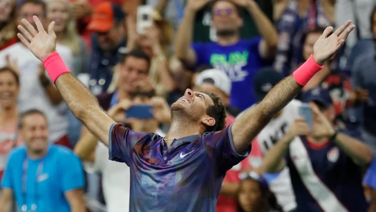 Del Potro, tras su remontada épica Del Potro, tras su remontada épica