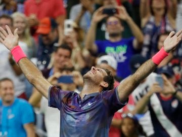 Del Potro, tras su remontada épica Del Potro, tras su remontada épica
