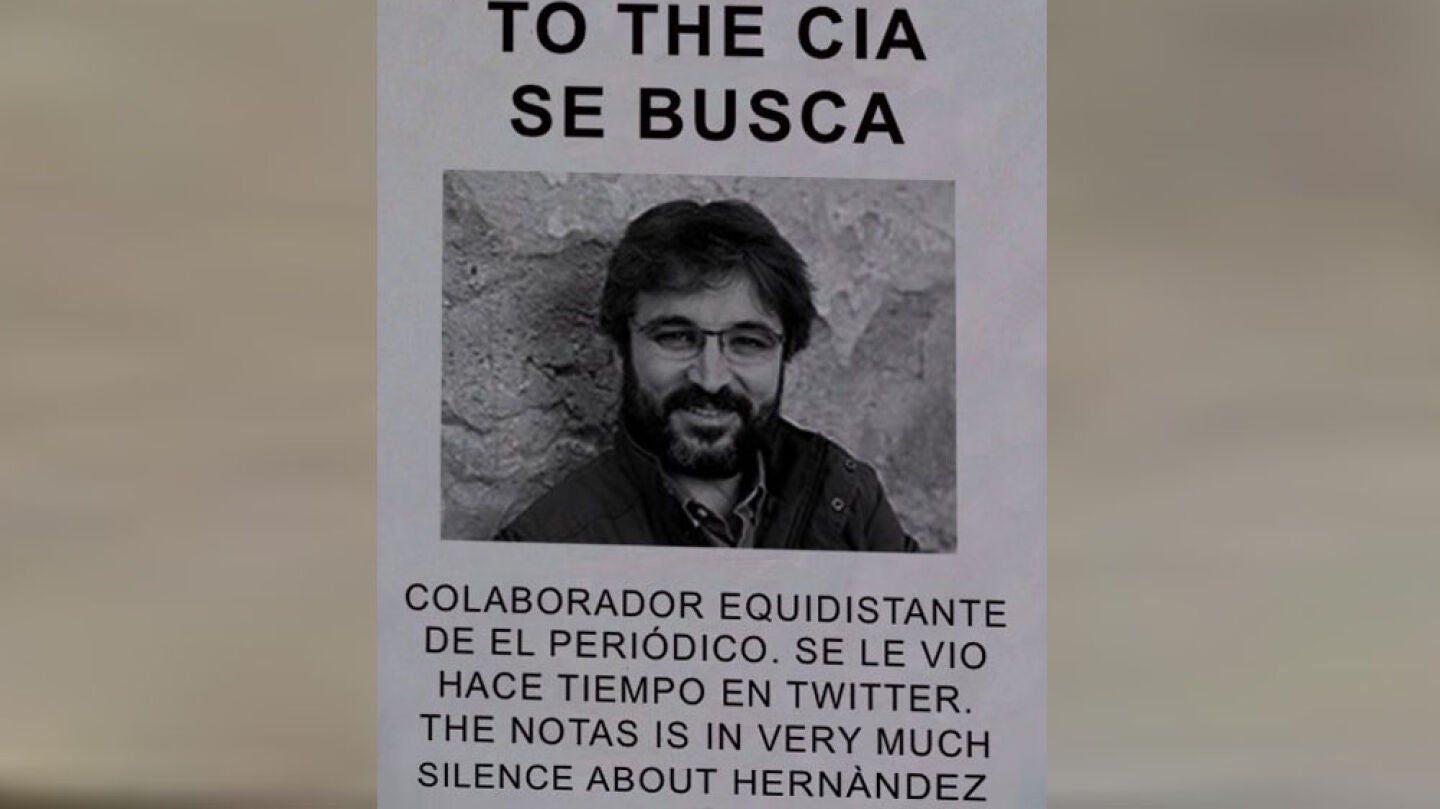 Cartel tuiteado por S&uacute;mate sobre &Eacute;vole