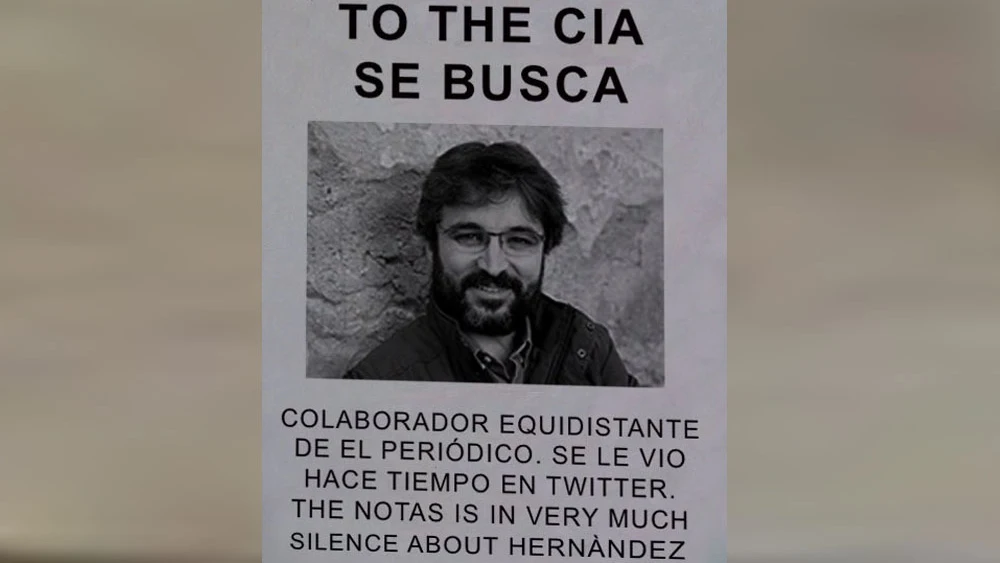 Cartel tuiteado por Súmate sobre Évole