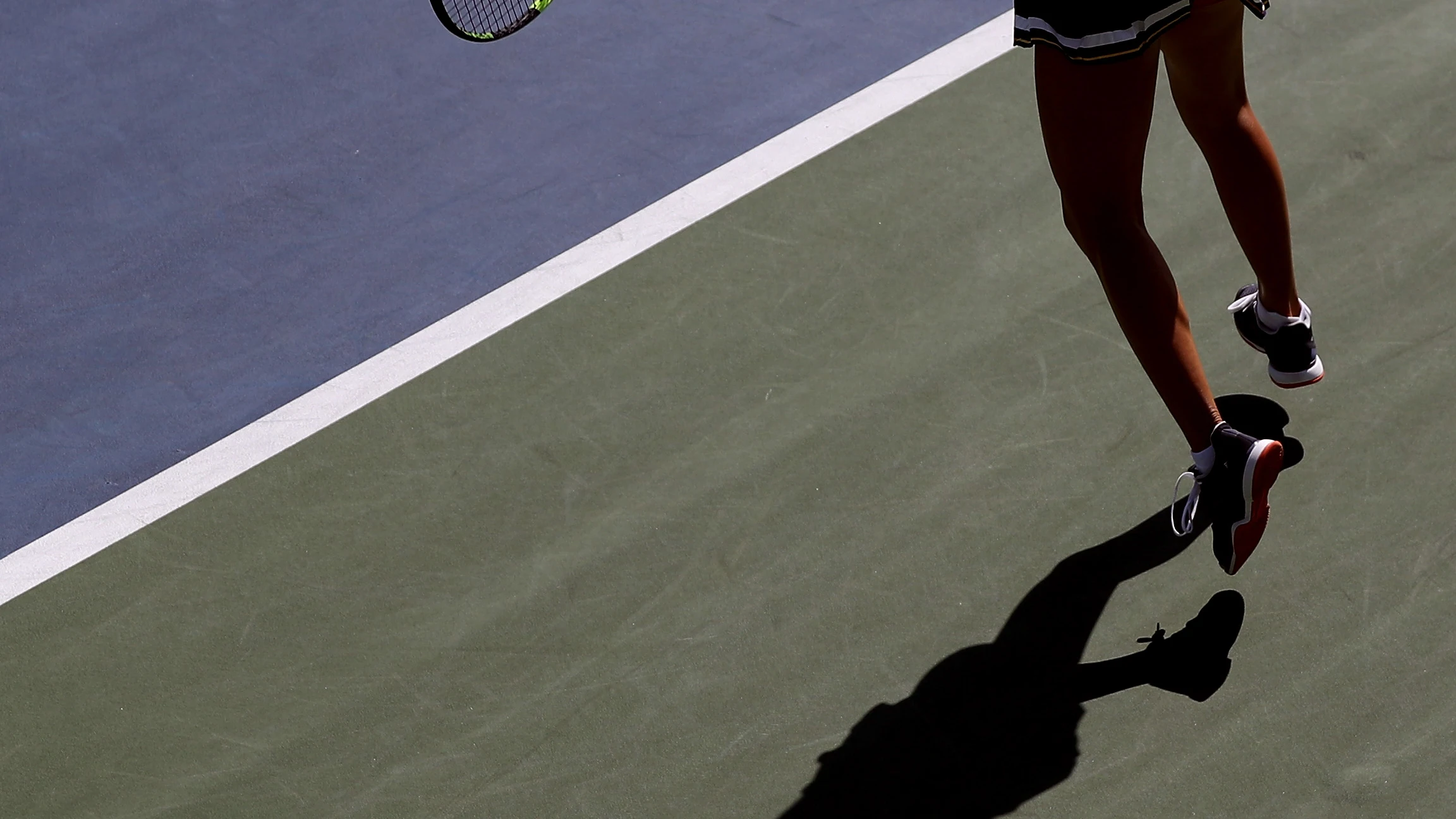 Partido de tenis femenino en el US Open