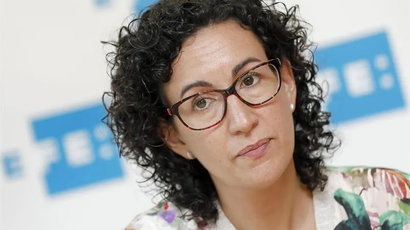 La portavoz parlamentaria de Junts pel Sí, Marta Rovira