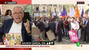 Xavier Sardà: "No soy independentista pero esto hay que intentar asumirlo cómo se produce"