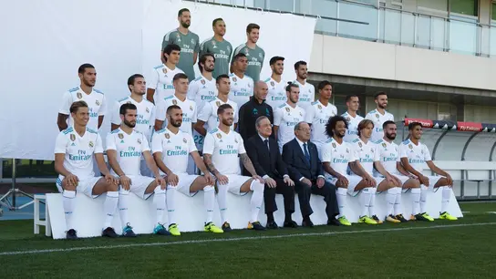 Foto 'de familia' del Real Madrid Foto 'de familia' del Real Madrid