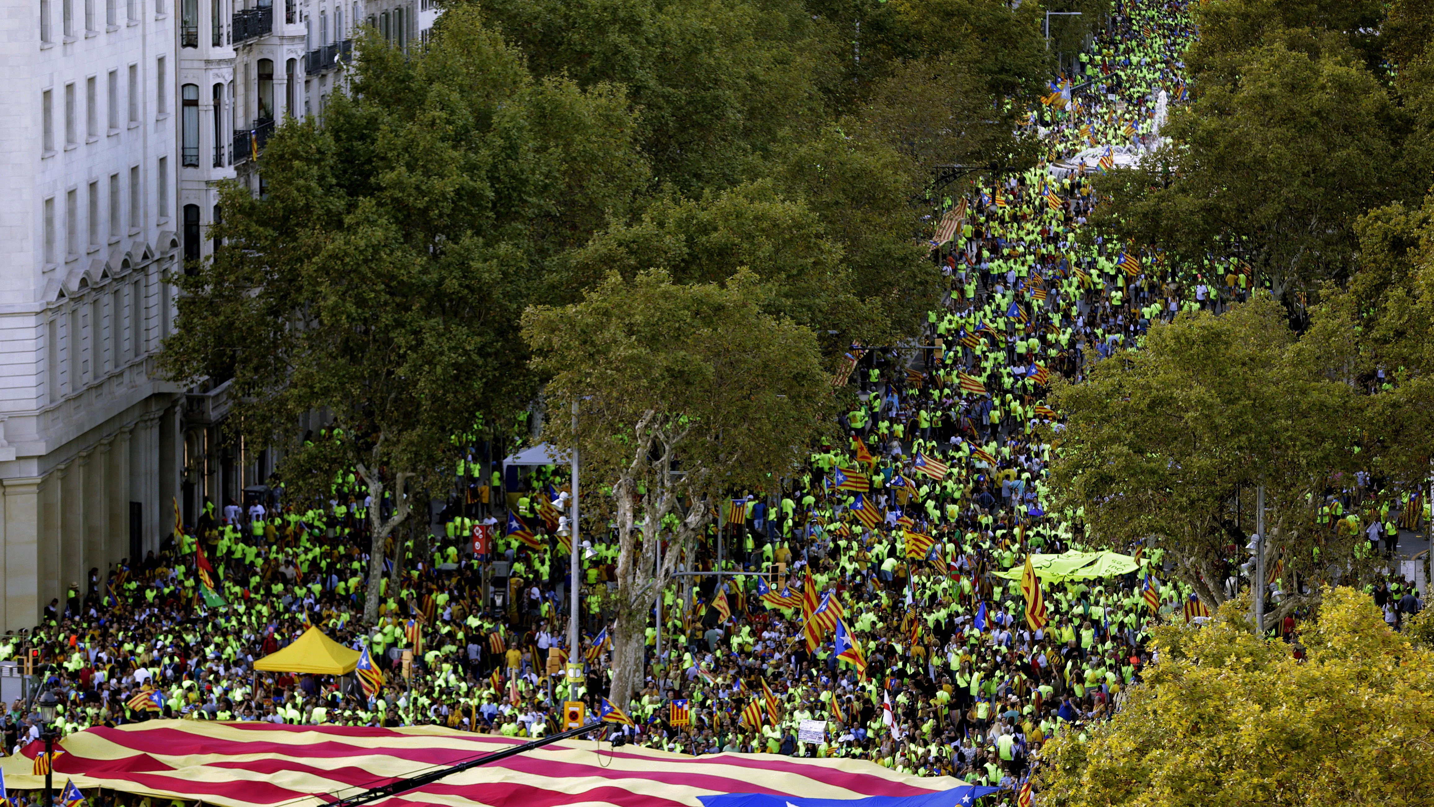 Manifestación de la Diada 2017