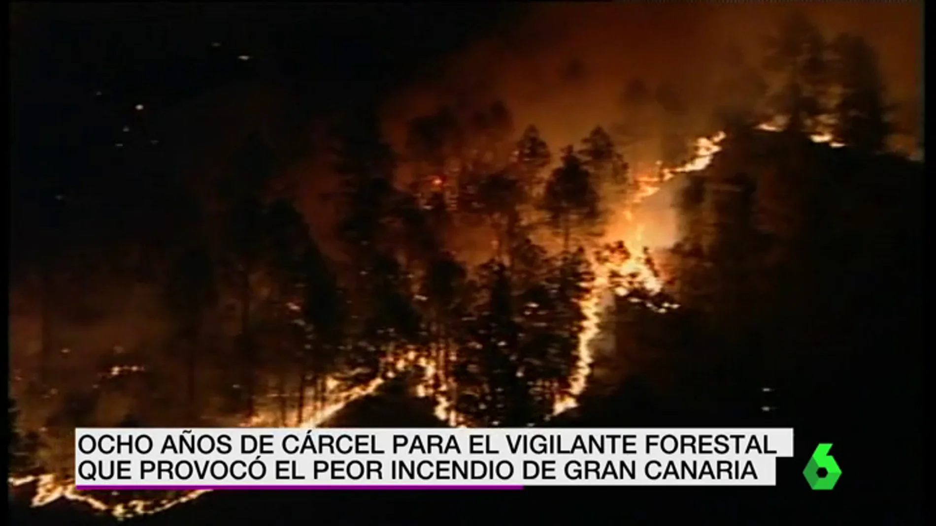 El peor incendio de Gran Canaria en 2007