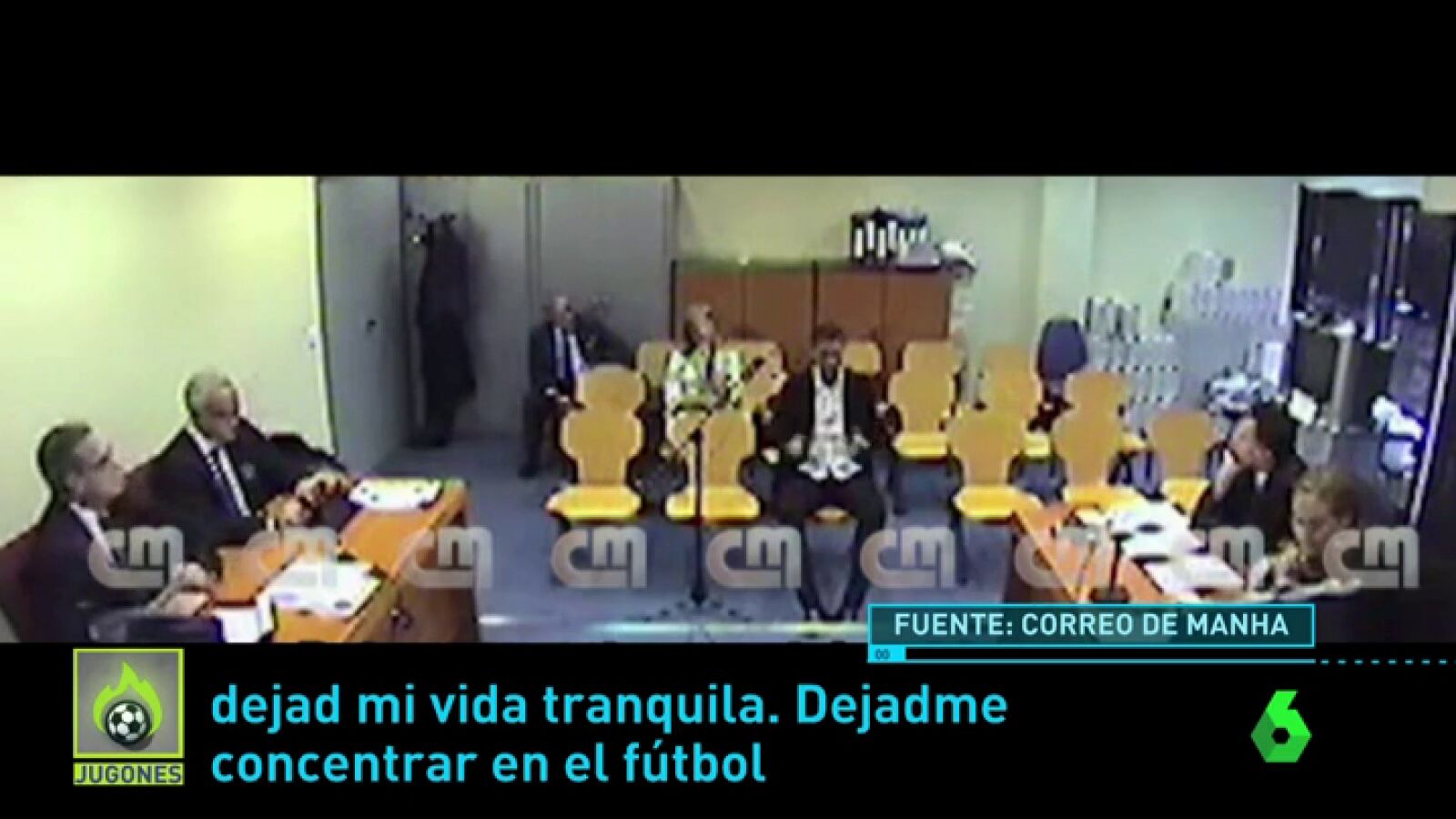 El v&iacute;deo in&eacute;dito de la declaraci&oacute;n de Cristiano Ronaldo ante la jueza: "M&iacute;reme a los ojos"