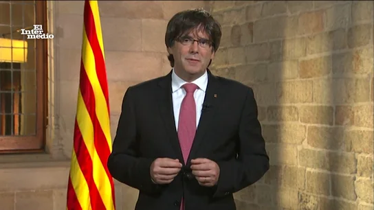 Carles Puigdemont en El Intermedio Carles Puigdemont en El Intermedio