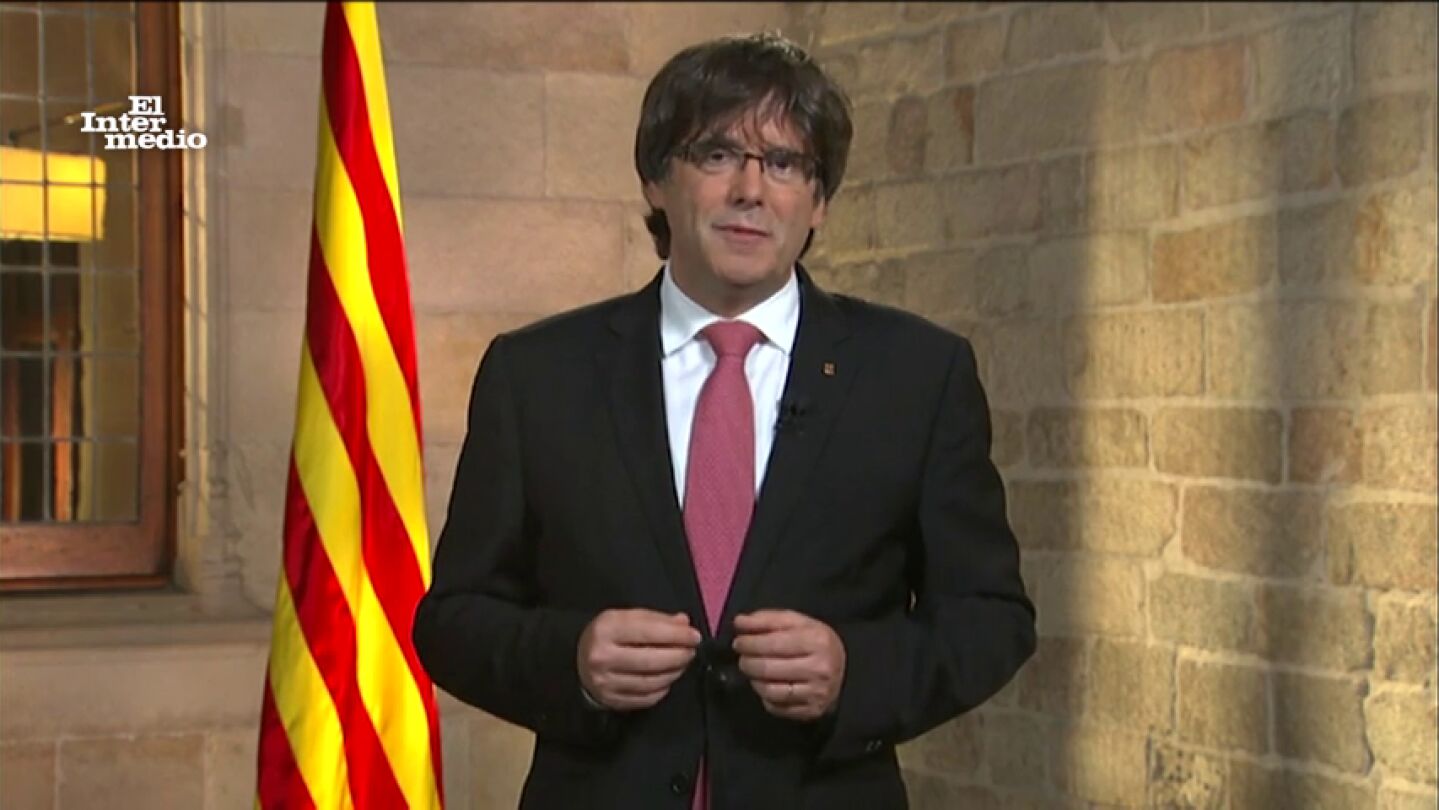Carles Puigdemont en El Intermedio