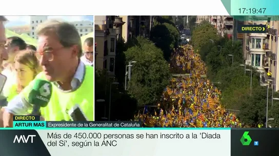 Artur Mas Artur Mas: "Lo que diga el TC no es relevante, Cataluña está ya en otra fase"
