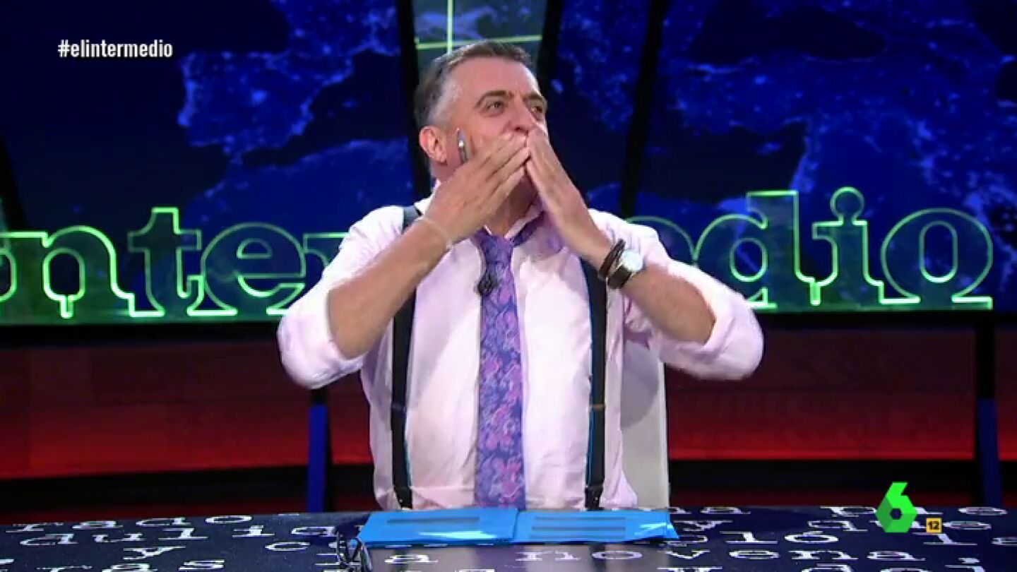 El Gran Wyoming en El Intermedio