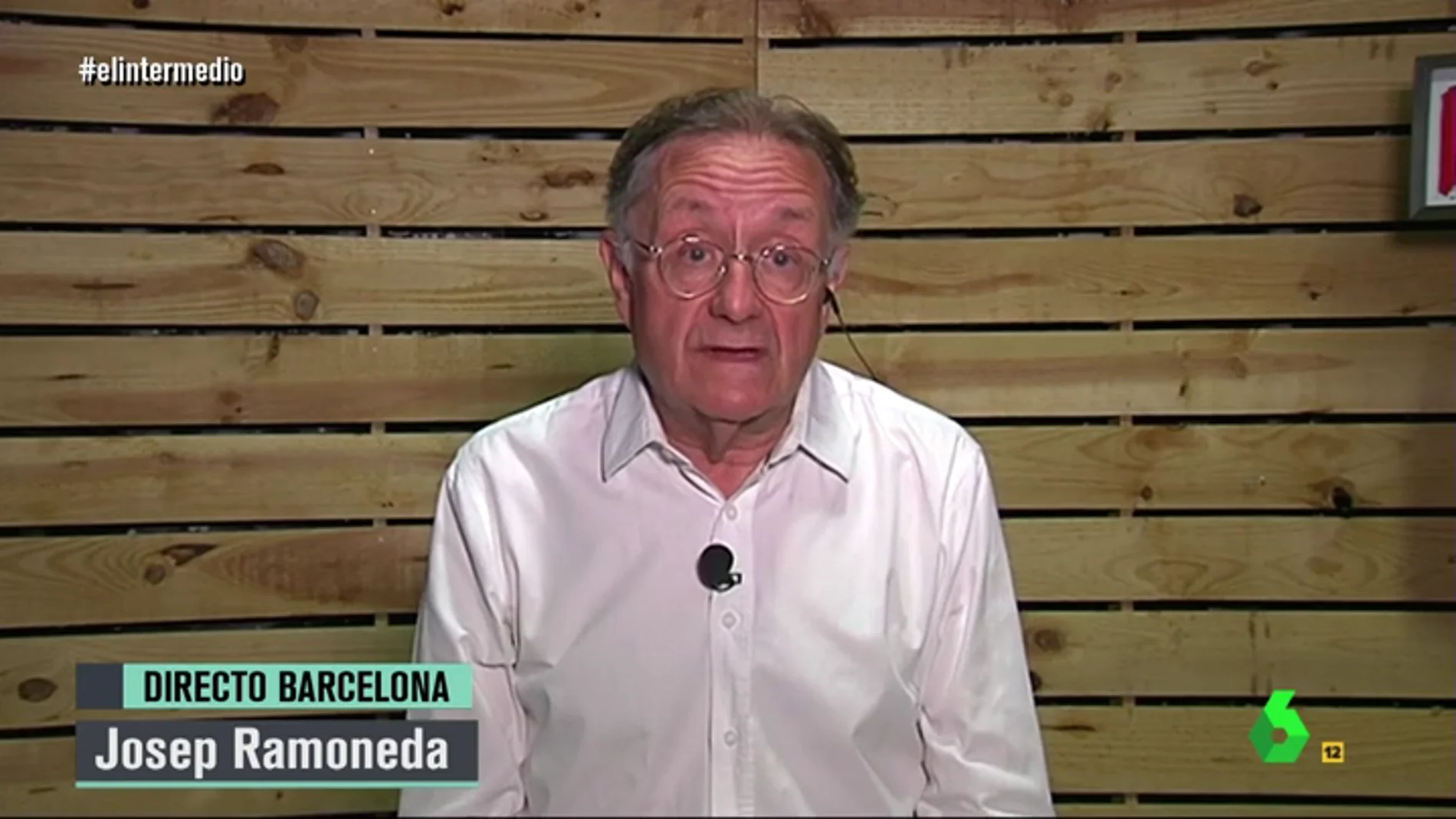 Josep Ramoneda en El Intermedio