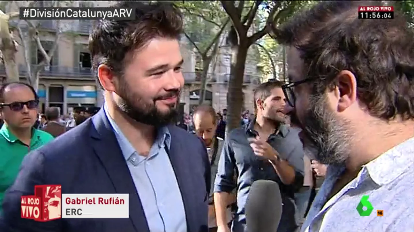 Gabriel Rufián, diputado de ERC Gabriel Rufián, diputado de ERC