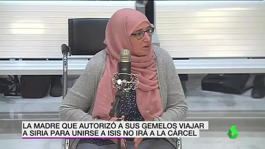 Imagen de la madre que autorizó a sus gemelos a unirse a Daesh Imagen de la madre que autorizó a sus gemelos a unirse a Daesh