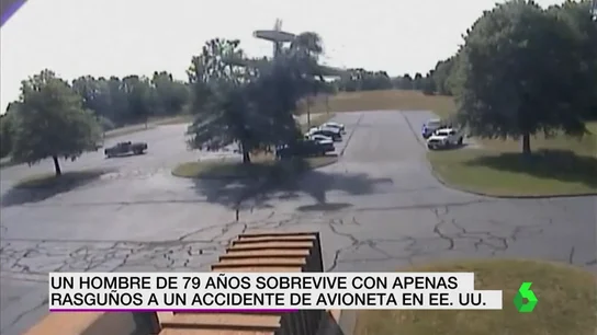 Un hombre de 79 años sobrevive con apenas rasguños a un accidente de avioneta en Estados Unidos Un hombre de 79 años sobrevive con apenas rasguños a un accidente de avioneta en Estados Unidos