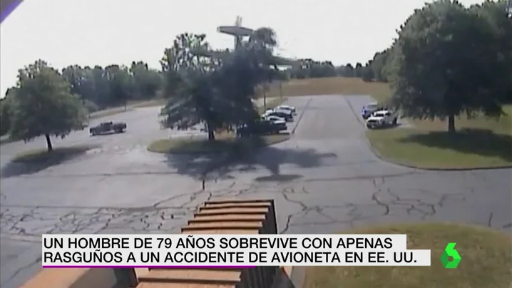 Un hombre de 79 años sobrevive con apenas rasguños a un accidente de avioneta en Estados Unidos