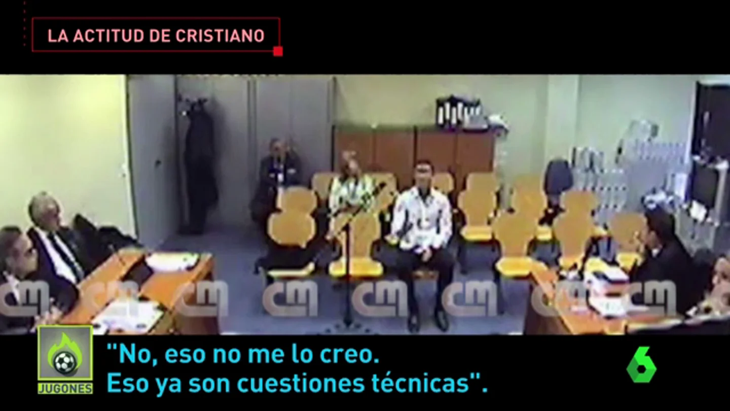 Un experto analiza la actitud de Cristiano Ronaldo en el juicio: "Estaba nervioso y ofuscado" Un experto analiza la actitud de Cristiano Ronaldo en el juicio: "Estaba nervioso y ofuscado"