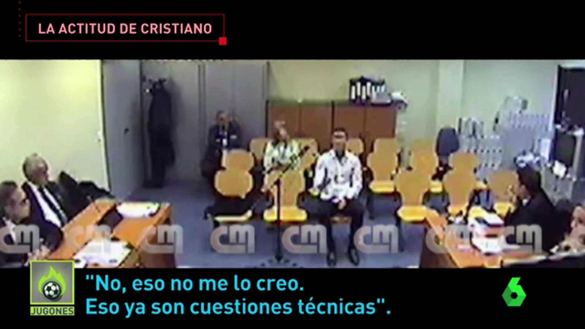 Un experto analiza la actitud de Cristiano Ronaldo en el juicio: "Estaba nervioso y ofuscado"