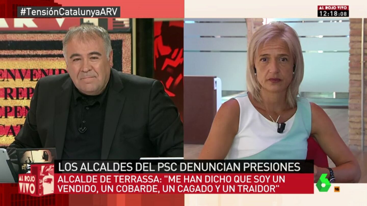 La alcaldesa de Esplugues de Llobregat, Pilar D&iacute;az