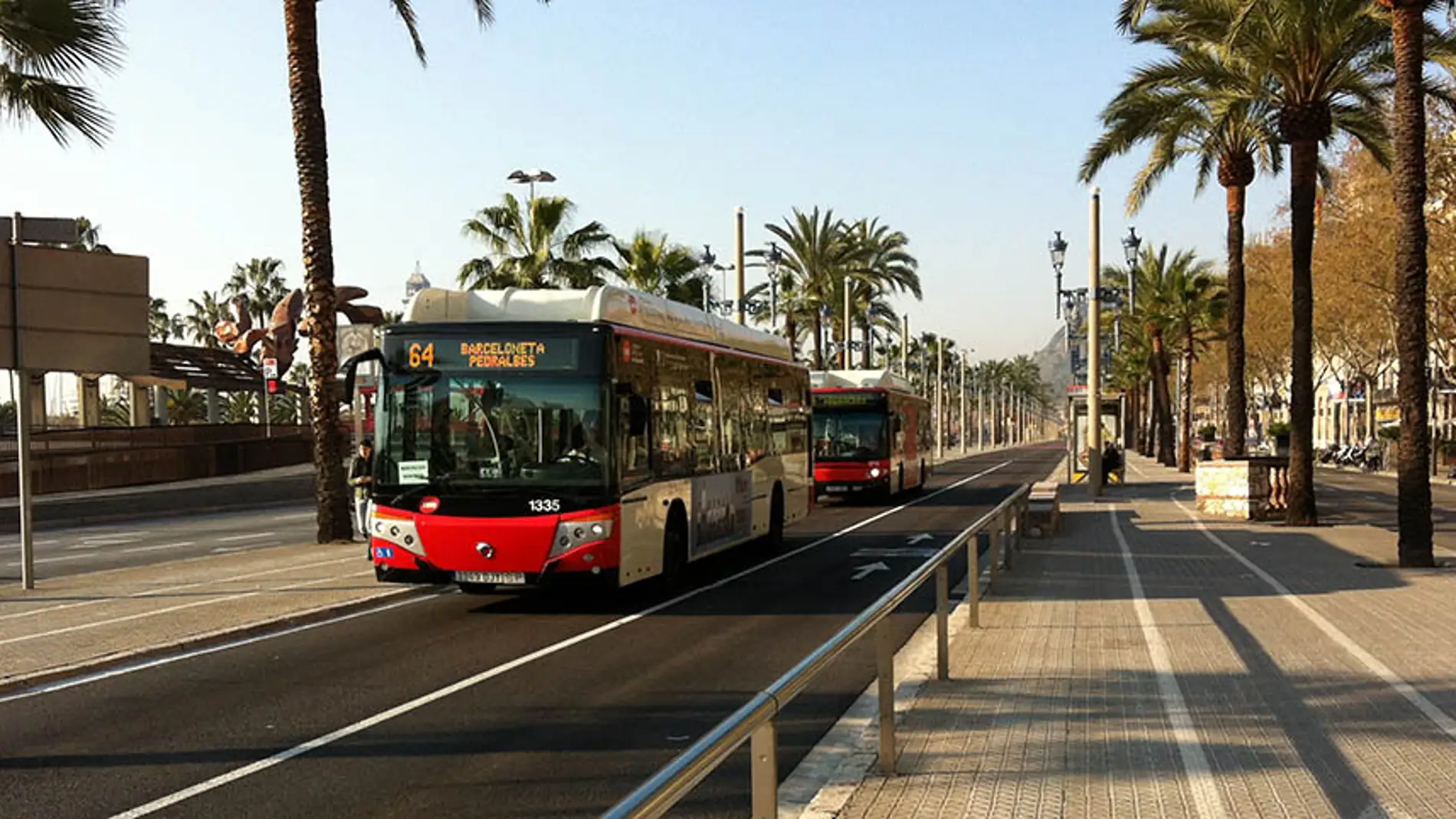 La contaminacion atmosferica aumenta en las huelgas de transporte publico