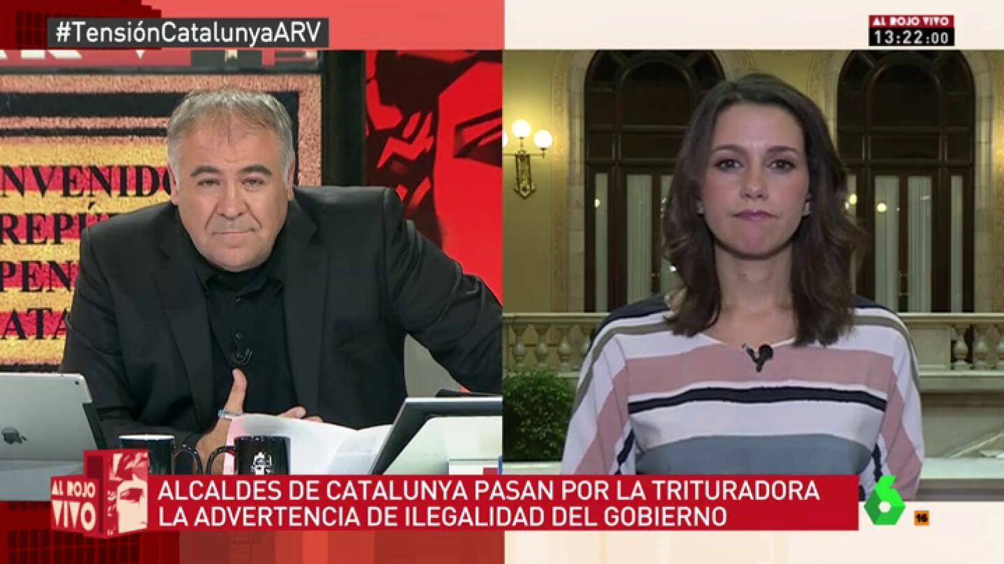 La portavoz de Ciudadanos In&eacute;s Arrimadas