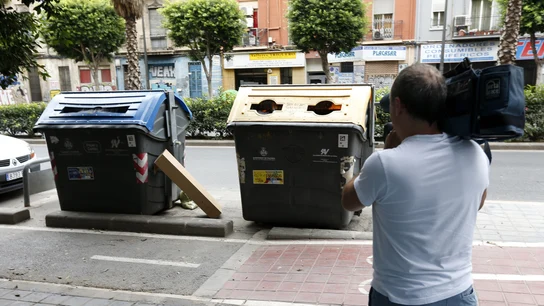 Un ciudadano encontró una bolsa entre dos contenedores que contenía restos humanos Un ciudadano encontró una bolsa entre dos contenedores que contenía restos humanos
