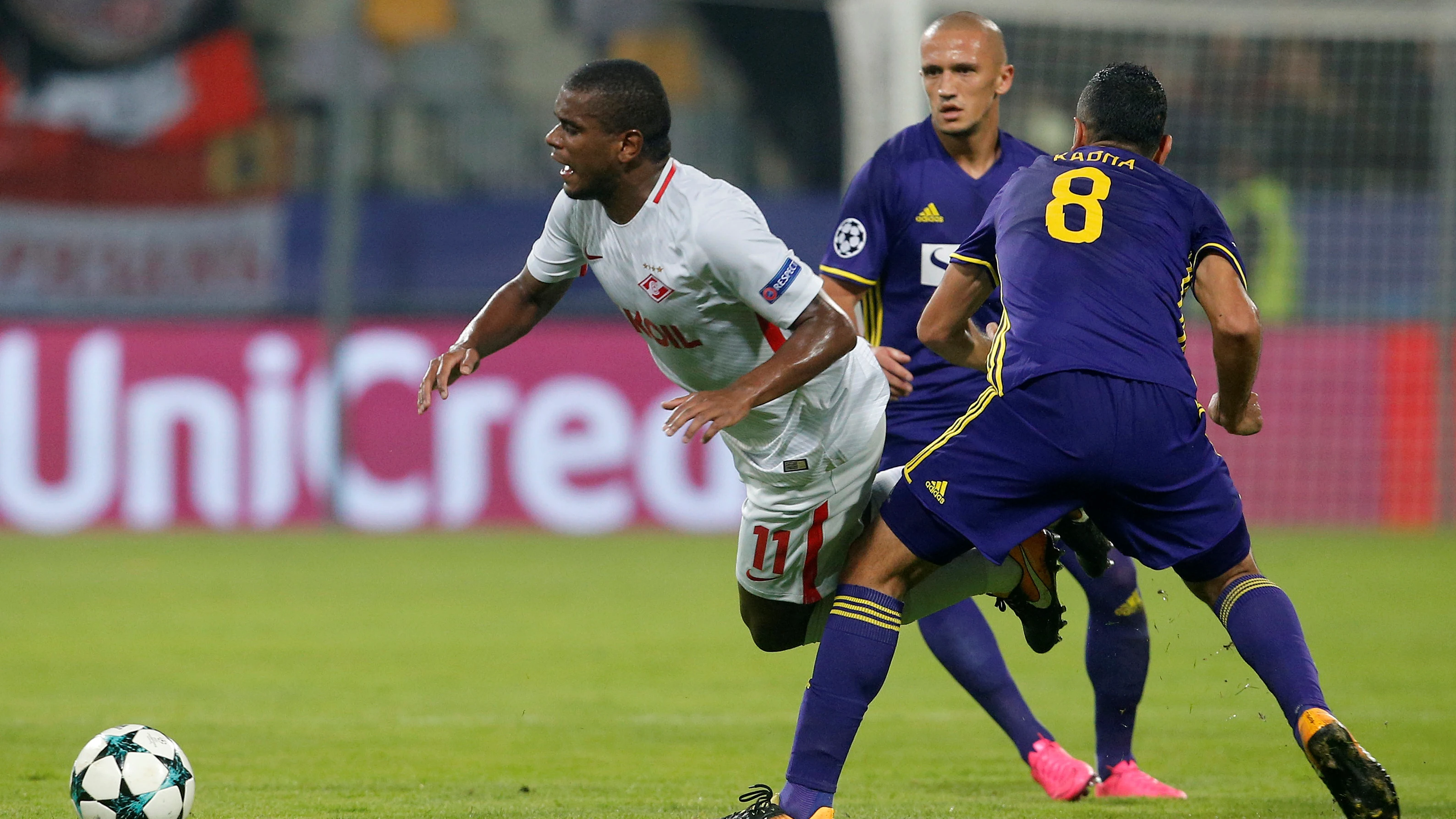 Lance del Maribor - Spartak de Moscú Lance del Maribor - Spartak de Moscú