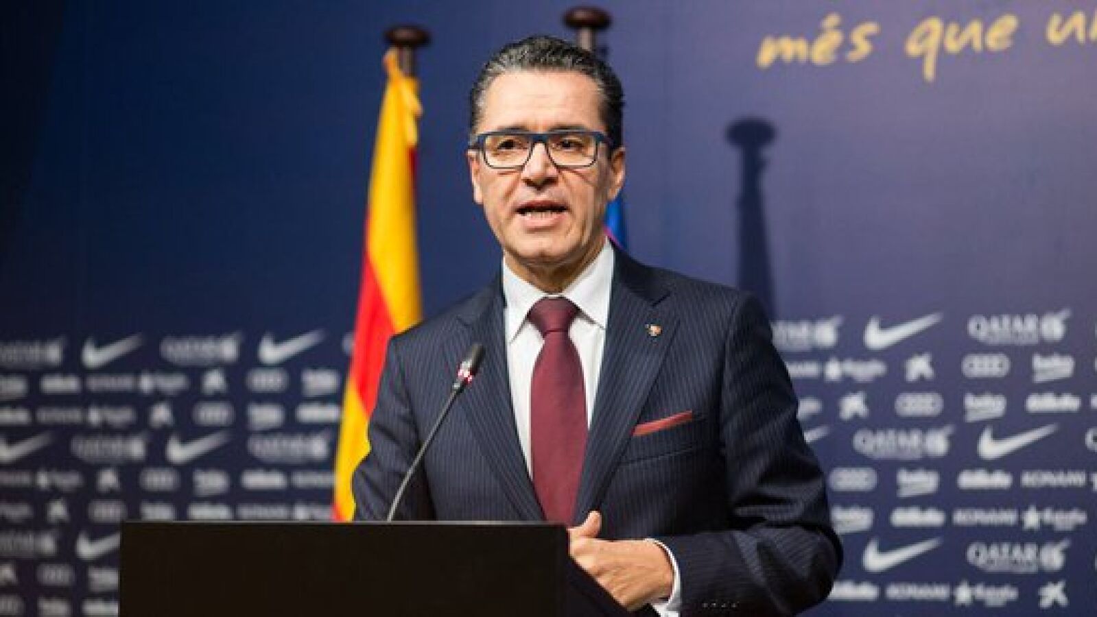 Josep Vives, portavoz del Bar&ccedil;a