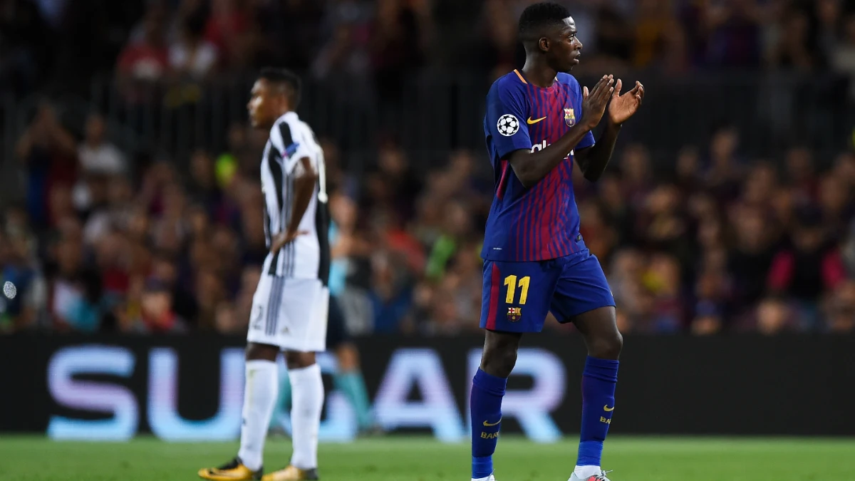 Dembelé aplaude