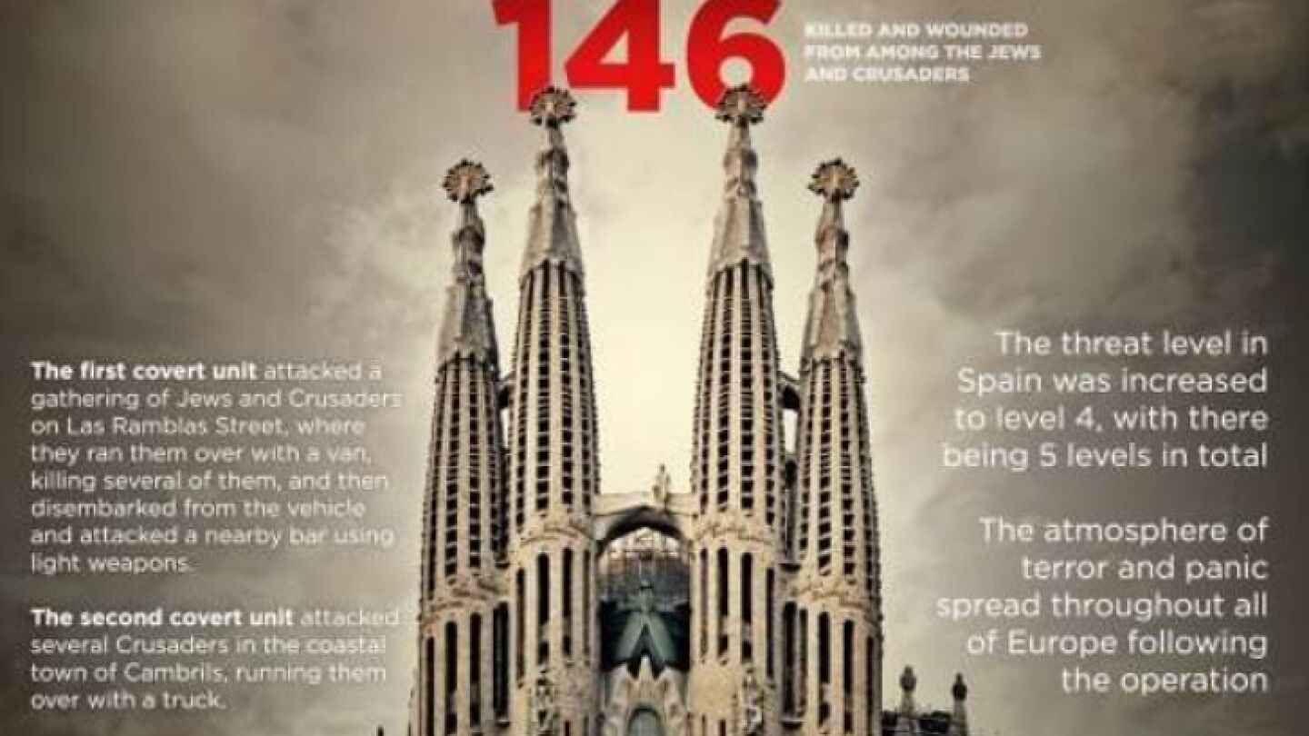 Revista de propaganda del Estado Isl&aacute;mico 