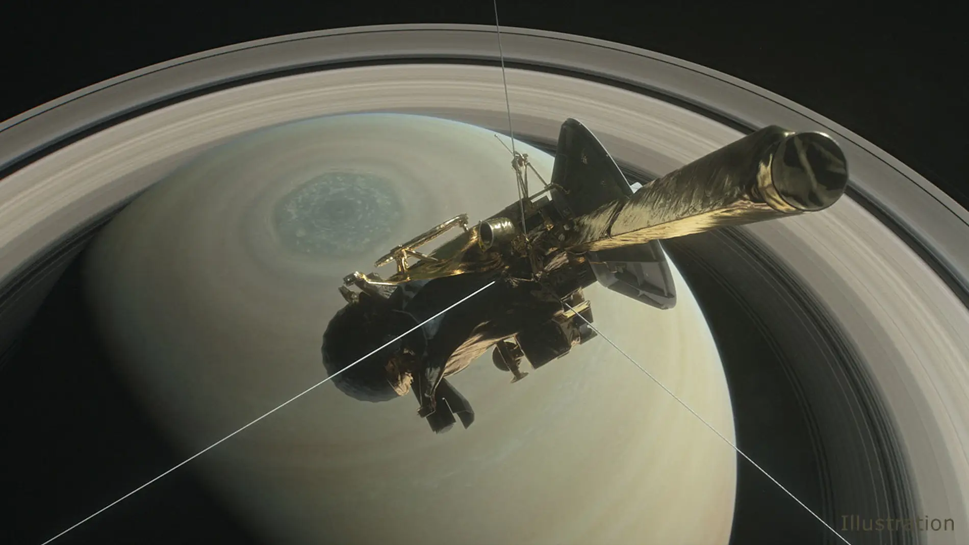 Final espectacular de la mision Cassini