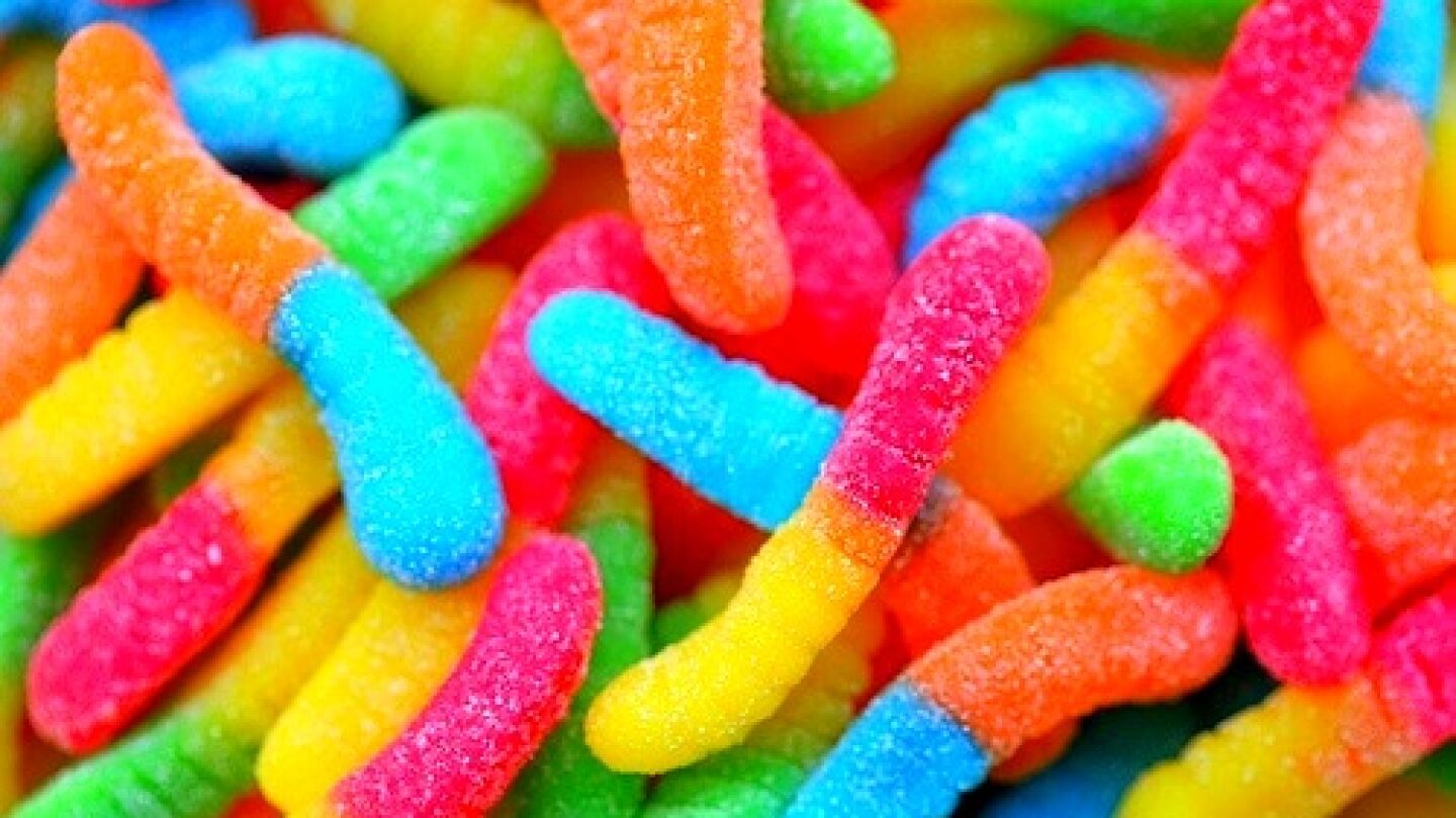 Gominolas de colores 