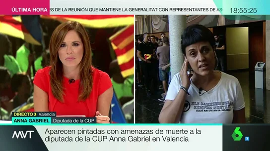 Anna Gabriel, diputada de la CUP Anna Gabriel, diputada de la CUP
