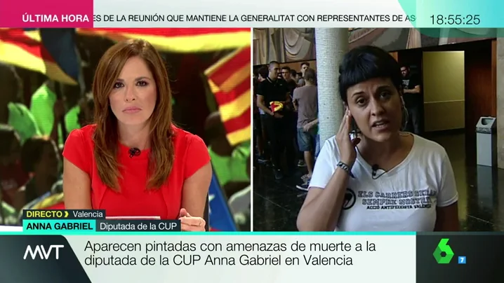 Anna Gabriel, diputada de la CUP