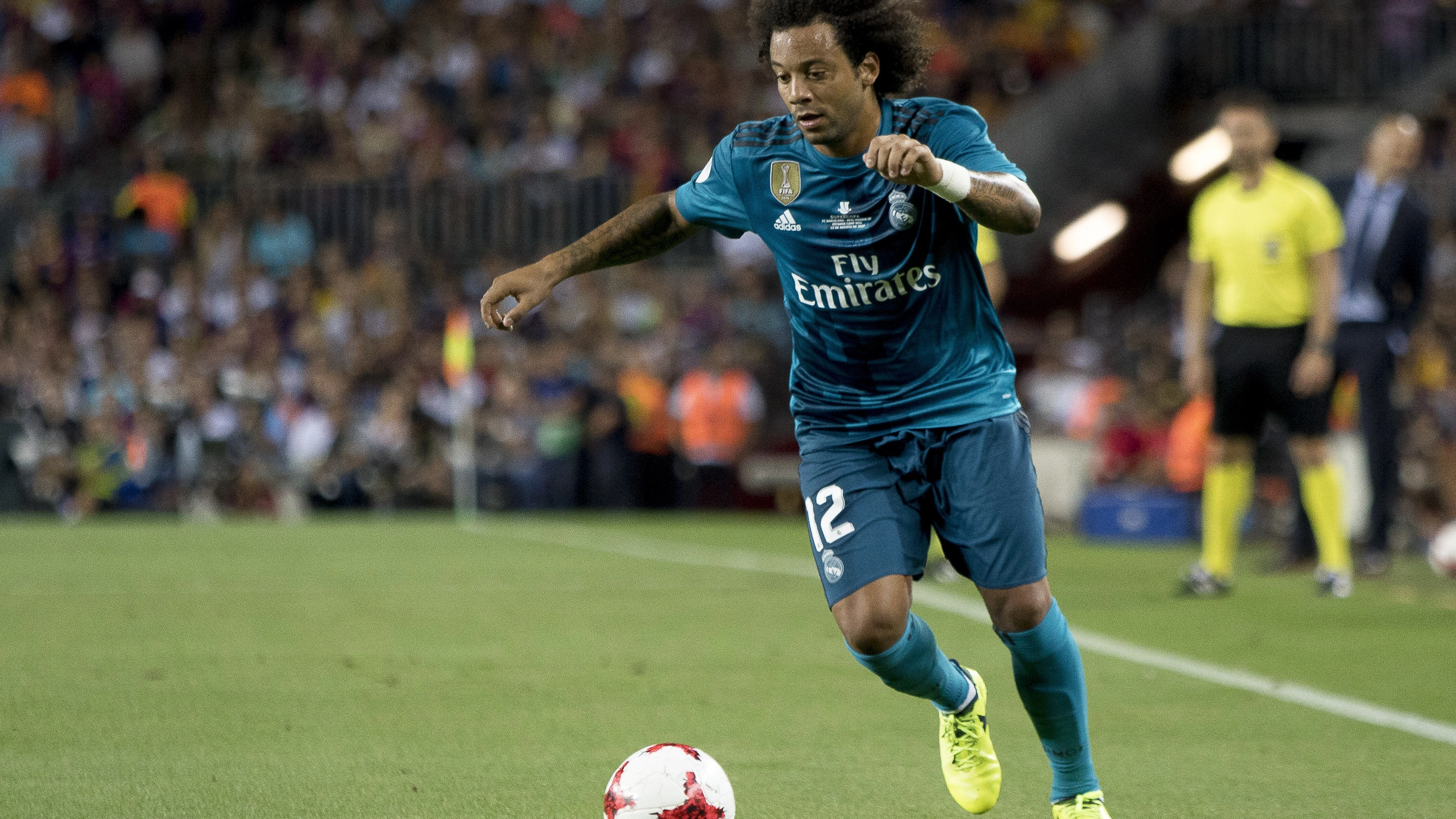 Marcelo, durante un partido con el Real Madrid Marcelo, durante un partido con el Real Madrid