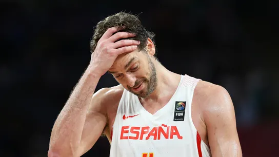 Pau Gasol, tras la derrota contra Eslovenia Pau Gasol, tras la derrota contra Eslovenia