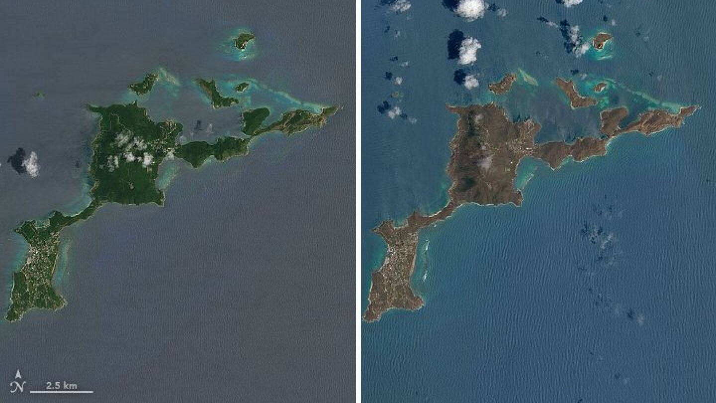 Las islas del Caribe devastadas tras el paso del hurac&aacute;n Irma
