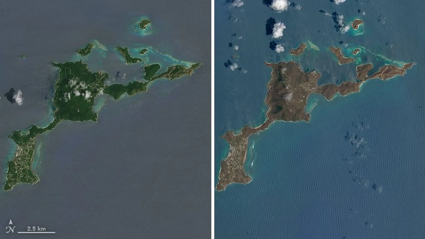 Las islas del Caribe devastadas tras el paso del huracán Irma Las islas del Caribe devastadas tras el paso del huracán Irma