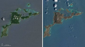 Las islas del Caribe devastadas tras el paso del huracán Irma