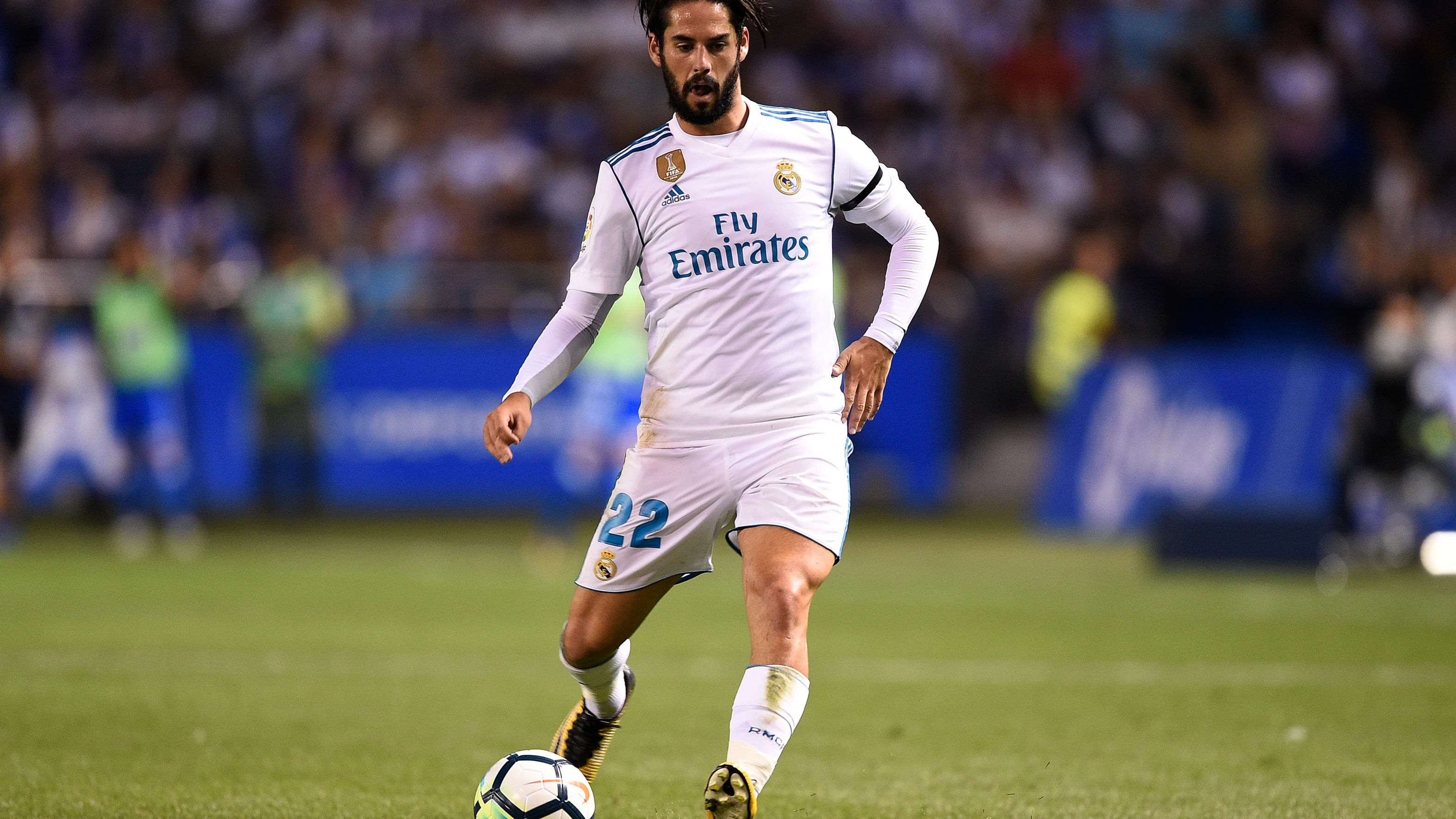 Isco, durante un partido con el Real Madrid Isco, durante un partido con el Real Madrid