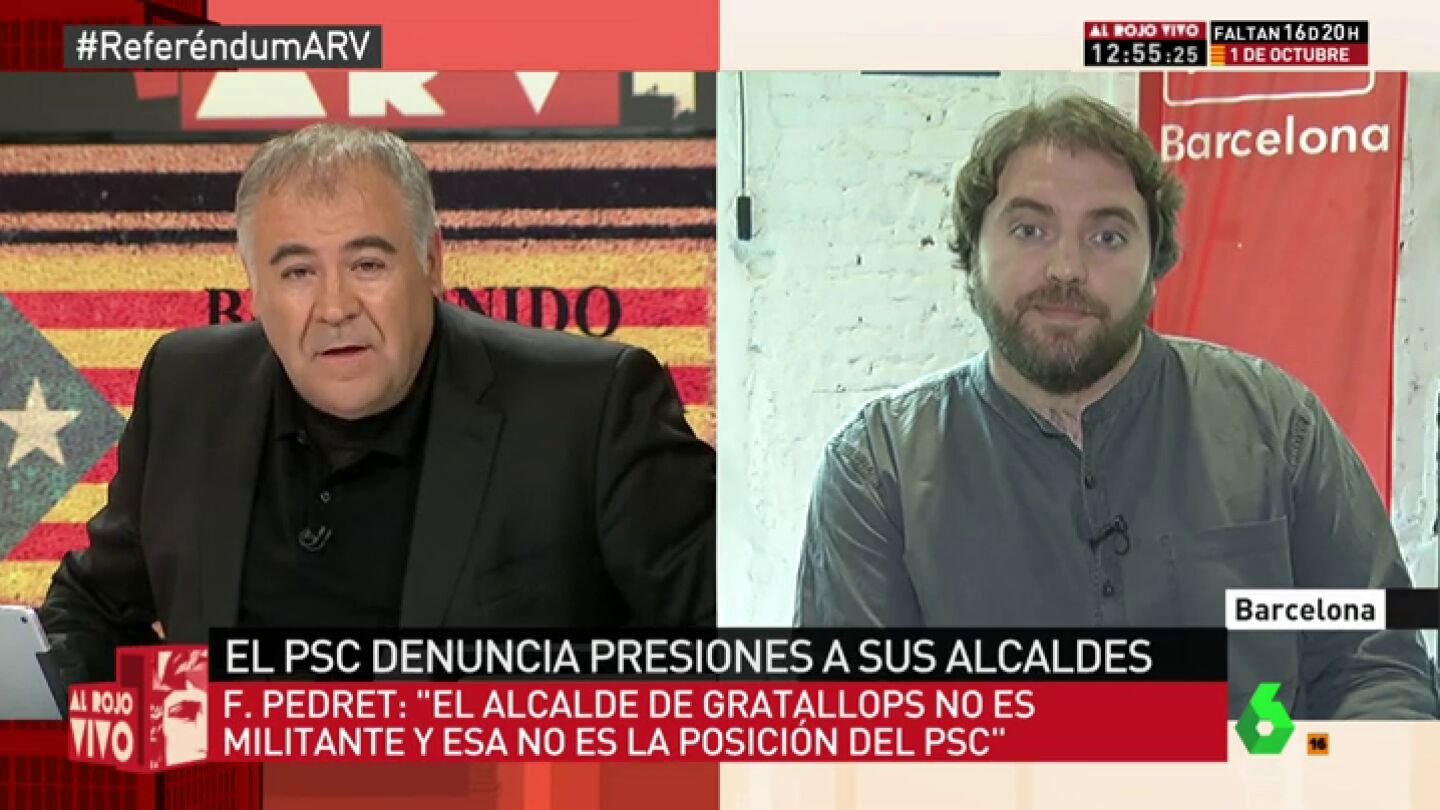 El portavoz adjunto del PSC en el Parlament, Ferran Pedret