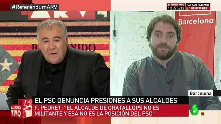 El portavoz adjunto del PSC en el Parlament, Ferran Pedret El portavoz adjunto del PSC en el Parlament, Ferran Pedret