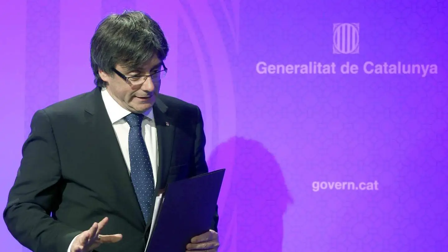 Carles Puigdemont en una imagen de archivo Carles Puigdemont en una imagen de archivo